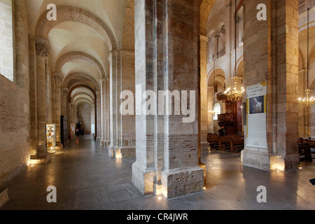 Basilika Saint-Sernin, ein Anschlag auf el Camino de Santiago, Haute-Garonne, Toulouse, Frankreich Stockfoto