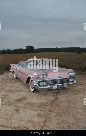 1958 Chevrolet Impala convertible amerikanischen Oldtimer Stockfoto