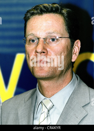 Westerwelle, Guido, 27.12.1961 - 18.3.2016, deutscher Politiker (FDP), Porträt, als FDP-Generalsekretär, 2000,