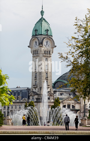 Benediktiner Railway Station, Limoges, Haute-Vienne, Limousin, Frankreich, Europa Stockfoto