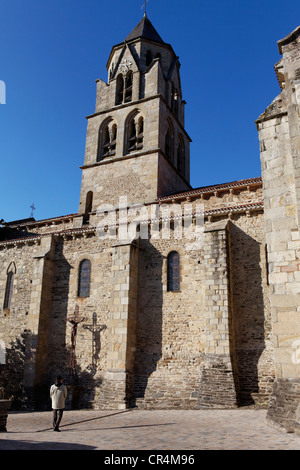 Saint Pierre Kirche, Uzerche, Tal der Vézère, Correze, Frankreich, Europa Stockfoto