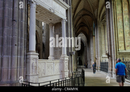 Kathedrale Saint-Etienne, Limoges, Haute Vienne, Frankreich, Europa Stockfoto