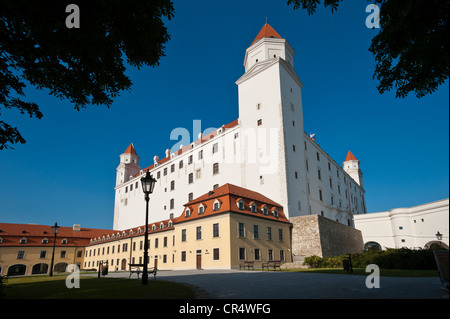 Burg von Bratislava, Bratislava, Slowakei, Europa, PublicGround Stockfoto