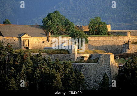 Frankreich, Pyrenäen Orientales, Mont Louis, befestigte Stadt im Capcir, die Zitadelle Stockfoto