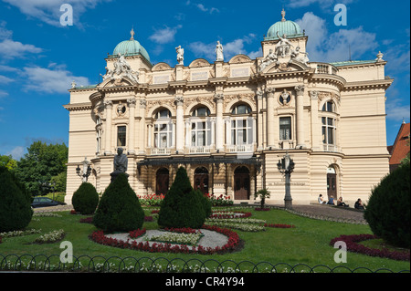Juliusz Slowacki Theater, Krakau, Kleinpolen, Polen, Europa Stockfoto