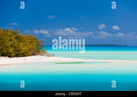 Frankreich, Neu-Kaledonien, Loyalität-Inseln, Ouvea Island, Mouli Halbinsel Stockfoto