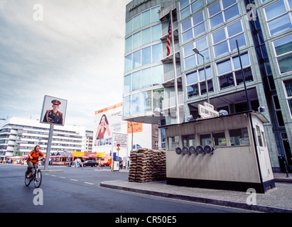 Checkpoint Charlie, Berlin, Deutschland Stockfoto