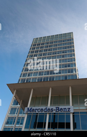 Mercedes Benz Gebäude, Lei Shing Hong Plaza, Wangjing Technological District, Beijing, China, Asien Stockfoto