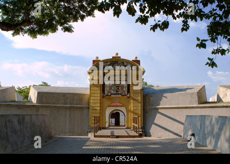 Sterne Fort, von den Holländern erbaut, im 18. Jahrhundert, Matara, Sri Lanka Stockfoto