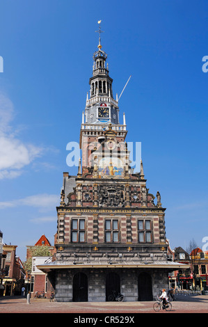 Käse-Museum, De Waag, ehemalige wiegen Haus, Alkmaar, Nordholland, Holland, Niederlande, Europa Stockfoto