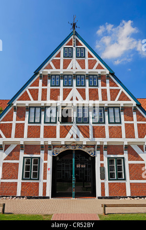 Rathaus, Jork, Altes Land, Niedersachsen, Deutschland, Europa zu senken Stockfoto