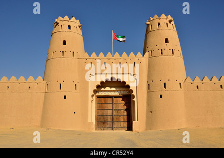 Al Jahili Fort in Al Ain, UNESCO-Weltkulturerbe, Abu Dhabi, Vereinigte Arabische Emirate, Arabische Halbinsel, Orient, Asien Stockfoto