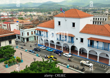 Rathaus, Rathaus, Santiago De Cuba, Kuba, Caribbean Stockfoto