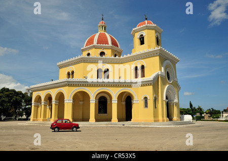 Kapelle am Dickdarm Friedhof Cementerio Cristóbal Colón, benannt nach Christopher Columbus, Havanna, Kuba, Caribbean Stockfoto