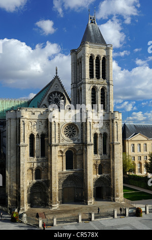 Frankreich, Seine Saint-Denis, Saint-Denis Basilica-Kathedrale Stockfoto