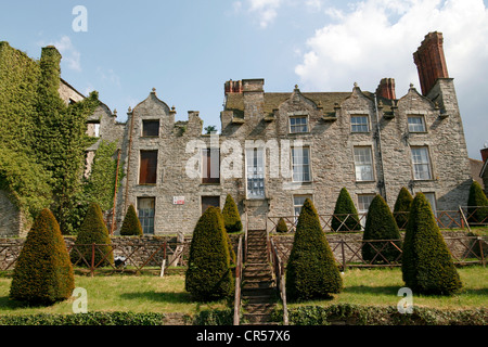 Heu-Burg Hay-on-Wye Powys, Wales UK Stockfoto