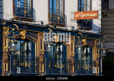 Frankreich, Paris, die Fassade des Laperouse Restaurants auf dem Quai des Grands Augustins Stockfoto