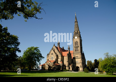 Garnisonkirche, Garrison Church, bietet Einrichtungen für verschiedene Konfessionen, Neustadt Viertel, Dresden, Sachsen Stockfoto