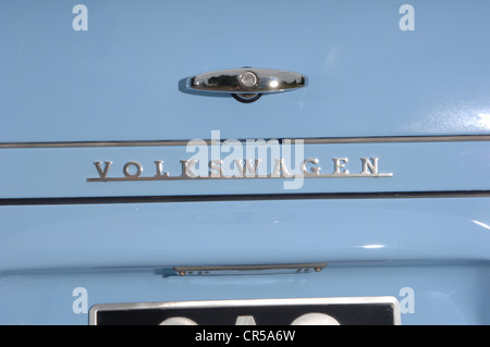 VW Volkswagen split Screen Wohnmobil Stockfoto