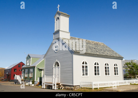 Island, Region Vesturland, Snaefellsnes Halbinsel Stykkisholmur Stockfoto