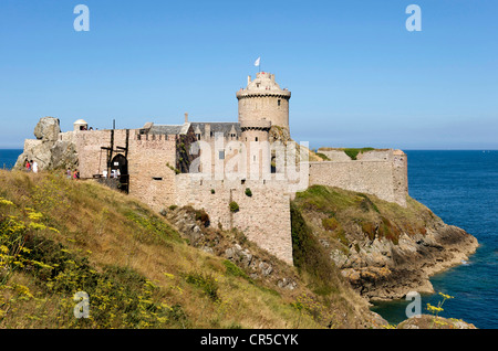 Frankreich, Cote d ' Armor, Emeraude Küste, Fort La Latte Stockfoto