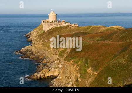 Frankreich, Cote d ' Armor, Emeraude Küste, Fort La Latte Stockfoto