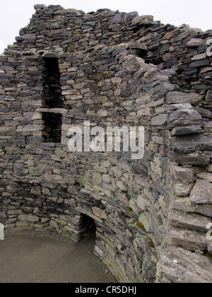 Dun Carloway Broch, Isle of Lewis, Schottland Stockfoto