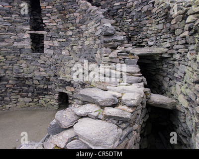 Dun Carloway Broch, Isle of Lewis, Schottland Stockfoto