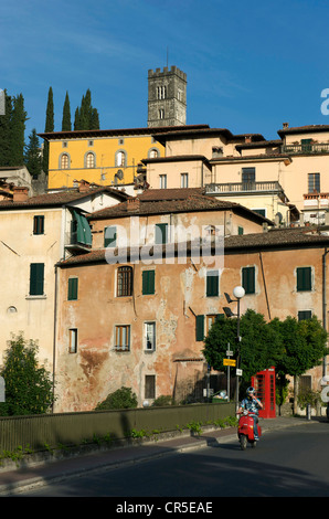 Italien, Toskana, Garfagnana Bereich, Serchio Tal, Barga Stockfoto