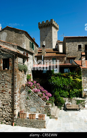 Italien, Toskana, La Maremma, Capalbio Stockfoto