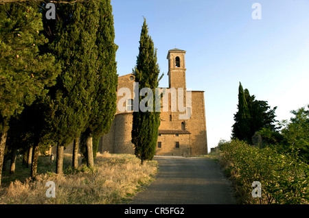 Italien, Toskana, Val di Cecina, Volterra, San Giusto Kirche Stockfoto