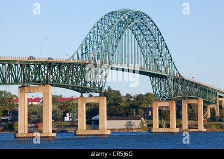 Kanada, New Brunswick, Acadia, Miramichi Brücke Stockfoto