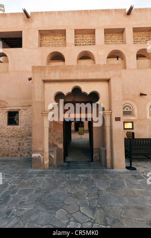 Elk206-2108v Vereinigte Arabische Emirate, Dubai, Deira, Al Ahmadiya School, 1922-63, detail Stockfoto