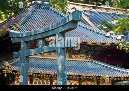 Stadt von Nikko, Schreine und Tempel von Nikko UNESCO-Welterbe, Tosho Gu Sanctuary, Kanto-Region, Insel Honshu, Japan Stockfoto