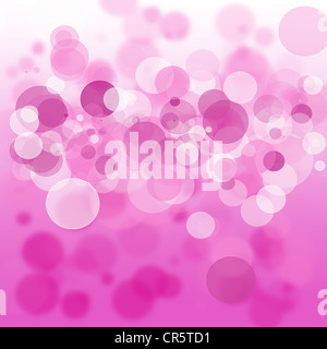 Abstrakte rosa Hintergrund mit glitzernden Lichtern Stockfoto