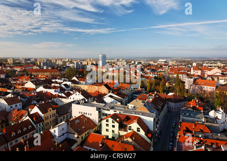 Stadtbild von Ceske Budejovice, South Bohemia, Böhmen, Tschechische Republik, Europa Stockfoto