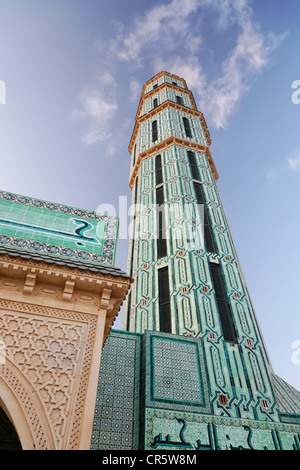 Moschee in Zarzis, Tunesien, Maghreb, Nordafrika, Afrika Stockfoto