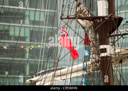 Königin Elizabeth II Diamond Jubilee Flottille Stockfoto