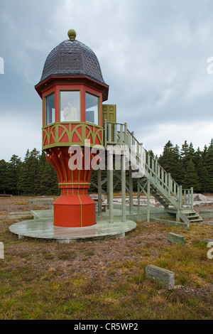 Kanada, Quebec Provinz Duplessis Region, Anticosti Island, das alte Dorf von Baie Sainte Claire, bleibt der Henri Menier der Stockfoto