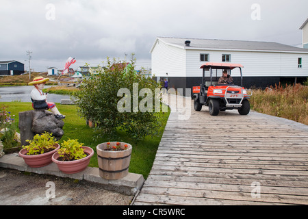 Kanada Quebec Provinz Duplessis Region Basse Cote Nord Lower North Shore auf Nordik Express Harrington Harbour cruise seine Stockfoto