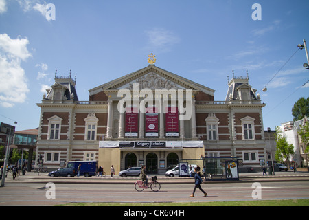 Die Concert Gebouw am Museumplein in Amsterdam Stockfoto
