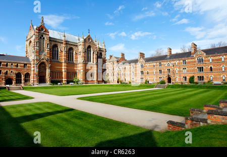 Keble College, einer der 39 Hochschulen, alle unabhängig voneinander und gemeinsam sind bilden der University of Oxford. Oxford, UK. Stockfoto