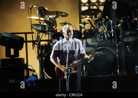 Pink Floyd, britische Popmusik-Band, gegründet 1965, Konzert im Olympiastadion, München, Deutschland, 1994, David Gilmore, Stockfoto