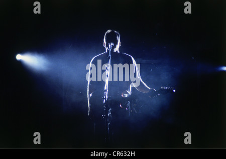 Pink Floyd, britische Popmusik-Band, gegründet 1965, Dave Gilmour, während des Gig, Olympiastadion, München, Deutschland, 1994, Stockfoto