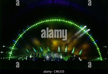 Pink Floyd, britische Popmusik-Band, gegründet 1965, Konzert im Olympiastadion, München, Deutschland, 1994, Stockfoto