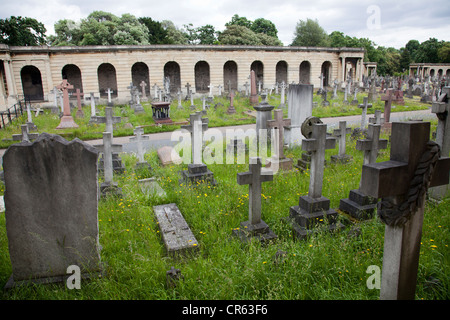 Brompton Cemetery - London UK Stockfoto