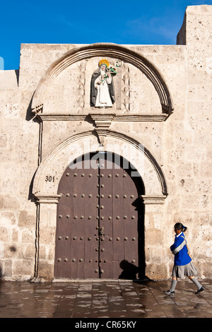 Peru-Arequipa-Provinz-Arequipa Altstadt Weltkulturerbe von UNESCO Santa Catalina Monastery gegründet 1530 Stockfoto