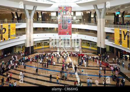 Südafrika, Provinz Gauteng, Johannesburg, internationale O.R. Tambo Airport, Ankunftshalle Stockfoto