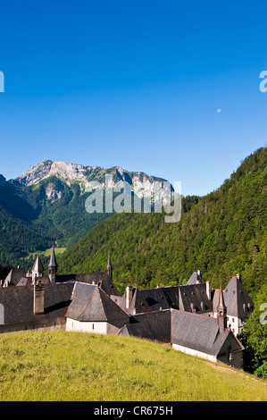 Frankreich, Isere, Saint-Pierre Entremont, Parc Naturel Regional De La Chartreuse (Chartreuse regionaler Naturpark), Kloster Stockfoto