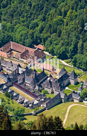 Frankreich, Isere, Saint-Pierre Entremont, Parc Naturel Regional De La Chartreuse (Chartreuse regionaler Naturpark), Kloster Stockfoto